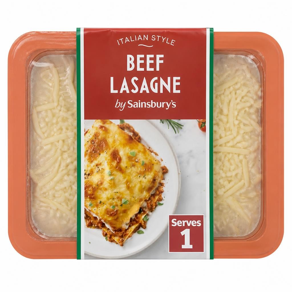 Sainsbury's Beef Lasagne Ready Meal For 1 400g