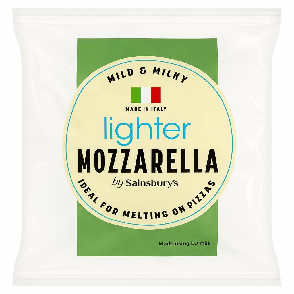 Sainsbury's Lighter Mozzarella Cheese 125g