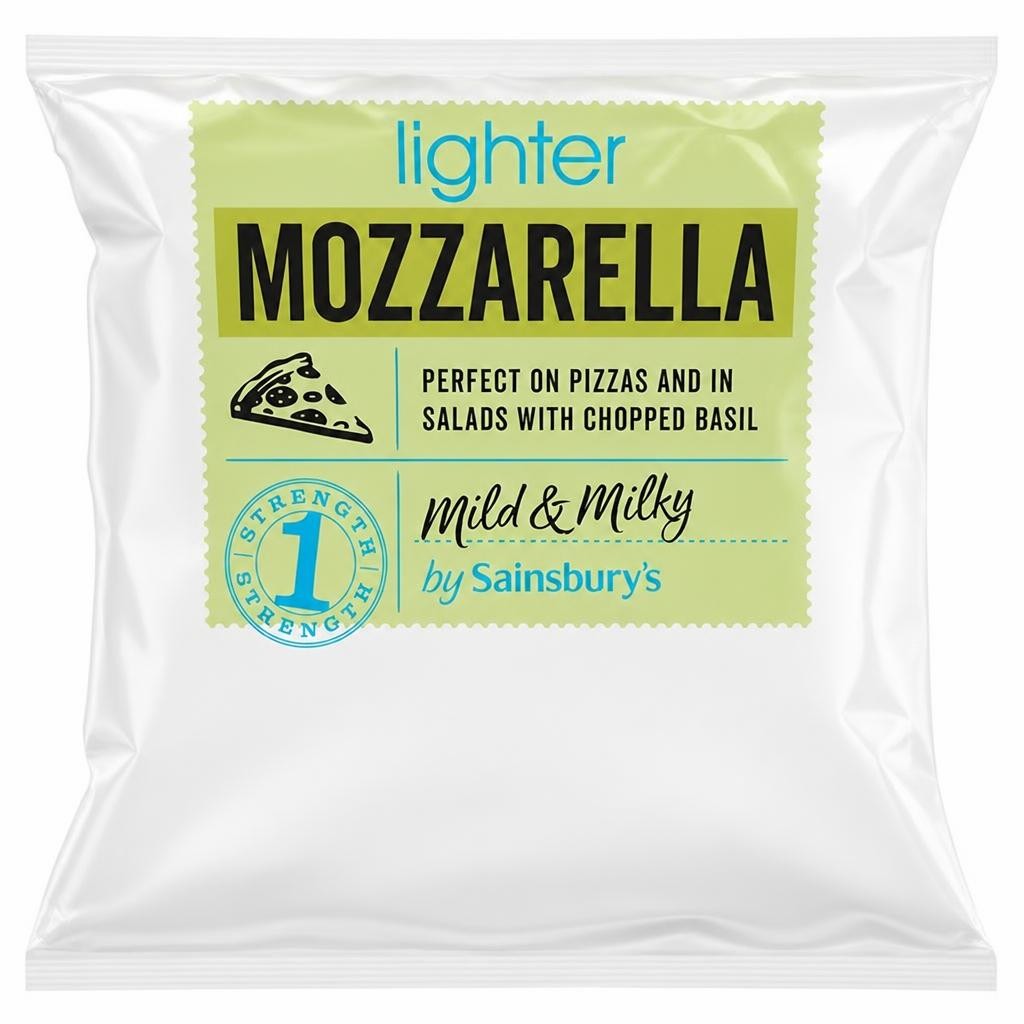 Sainsbury's Lighter Mozzarella Cheese 125g