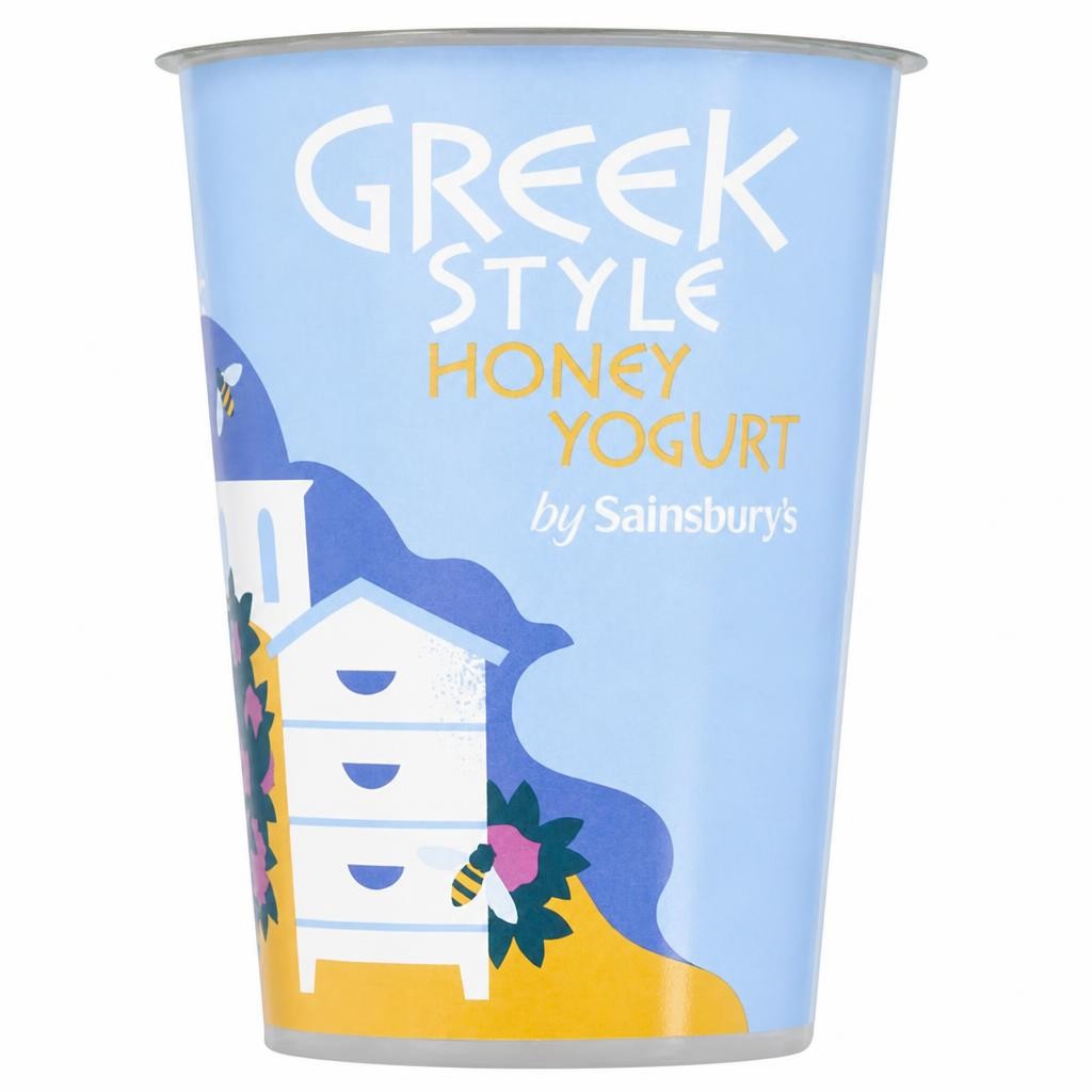 Sainsbury's Greek Style Honey Yogurt 450g
