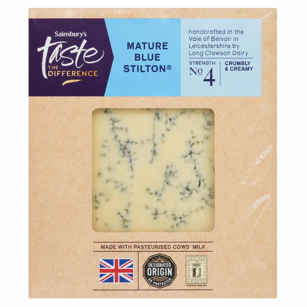 Sainsbury's Mature Blue Stilton, Taste the Difference 210g
