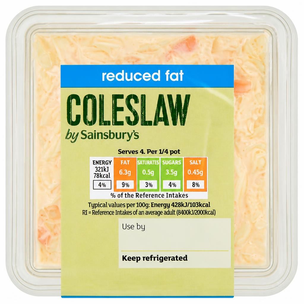 Sainsbury's Coleslaw, Be Good to Yourself 300g
