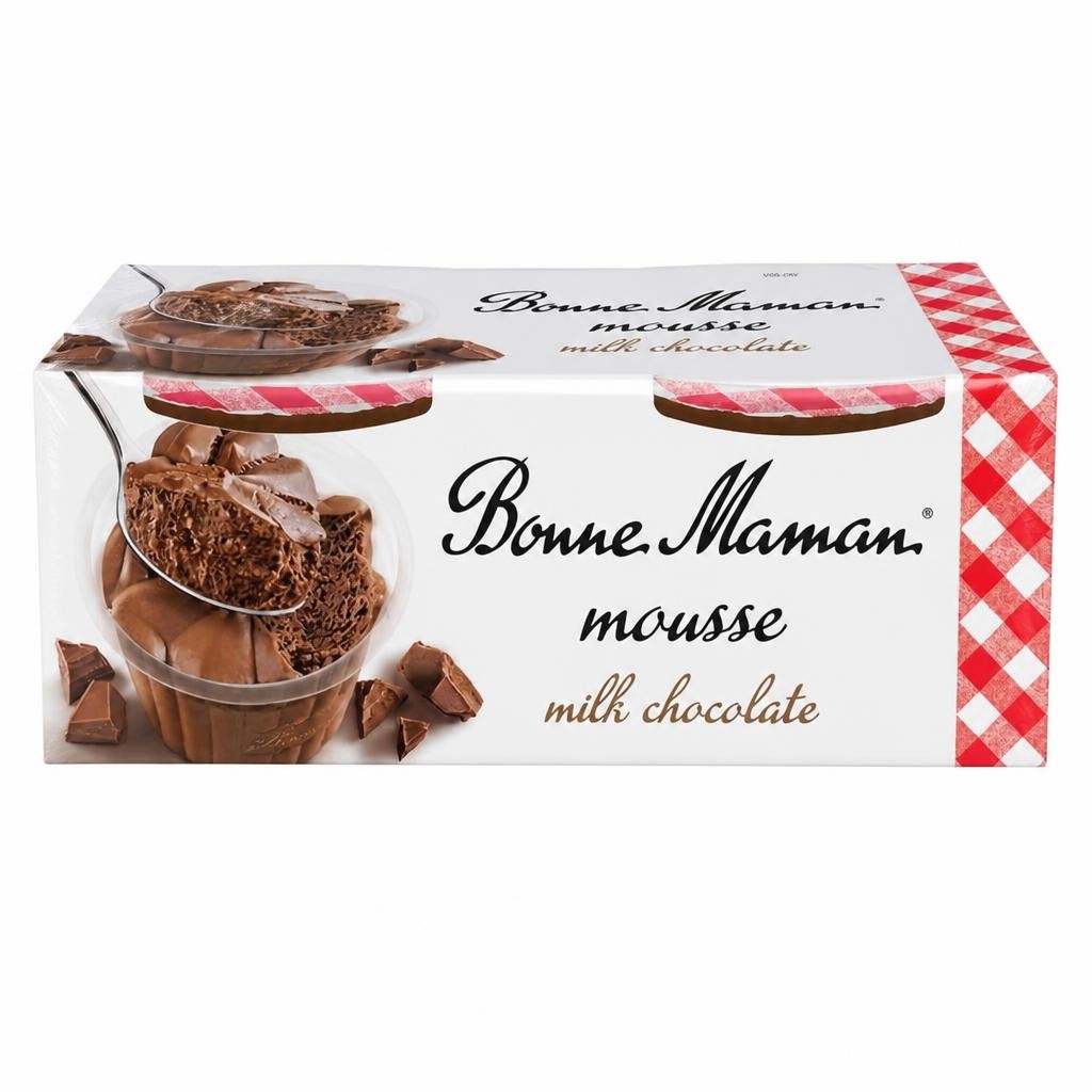 Bonne Maman Chocolate Mousse Dessert 2x70g