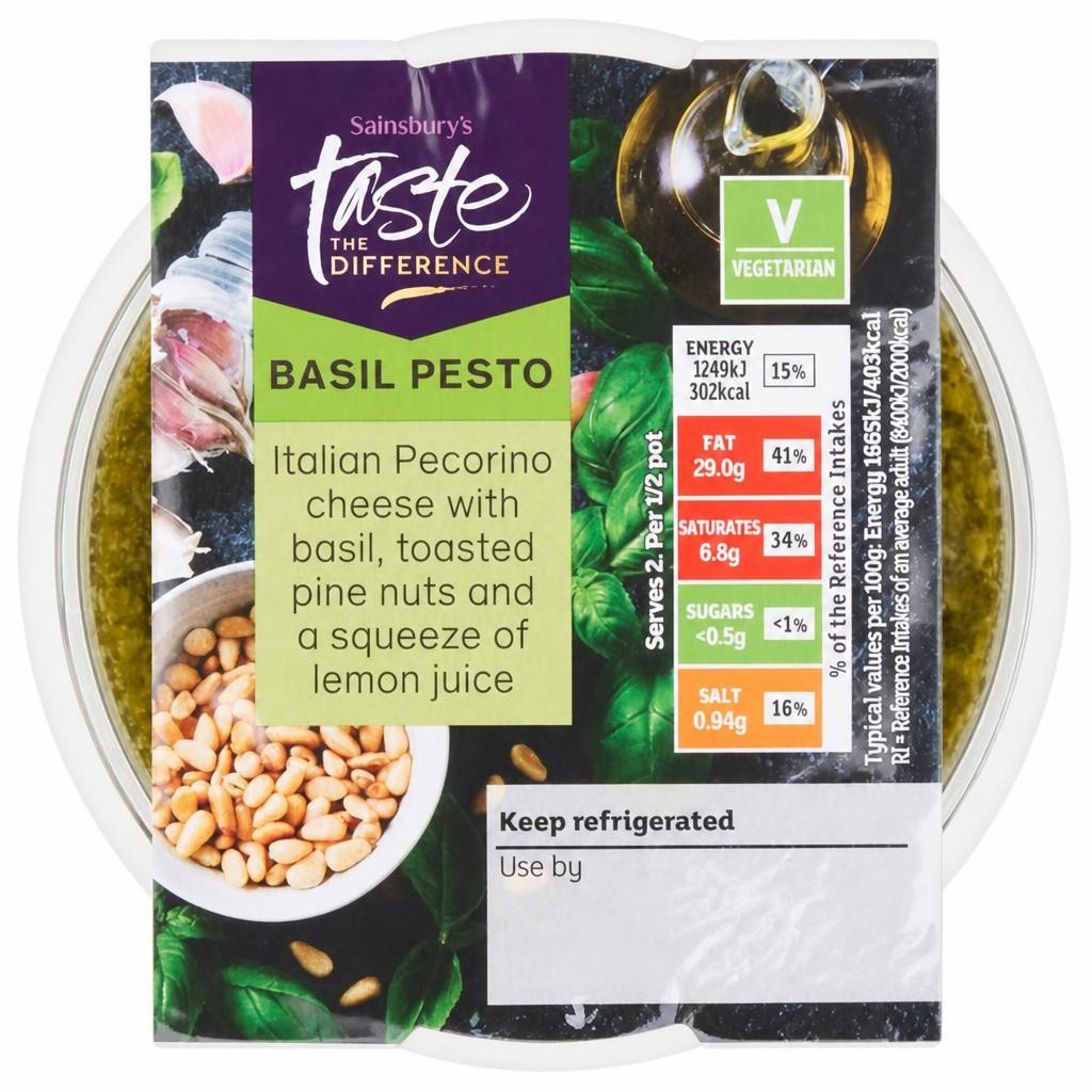 Sainsbury's Basil Pesto, Taste the Difference 150g