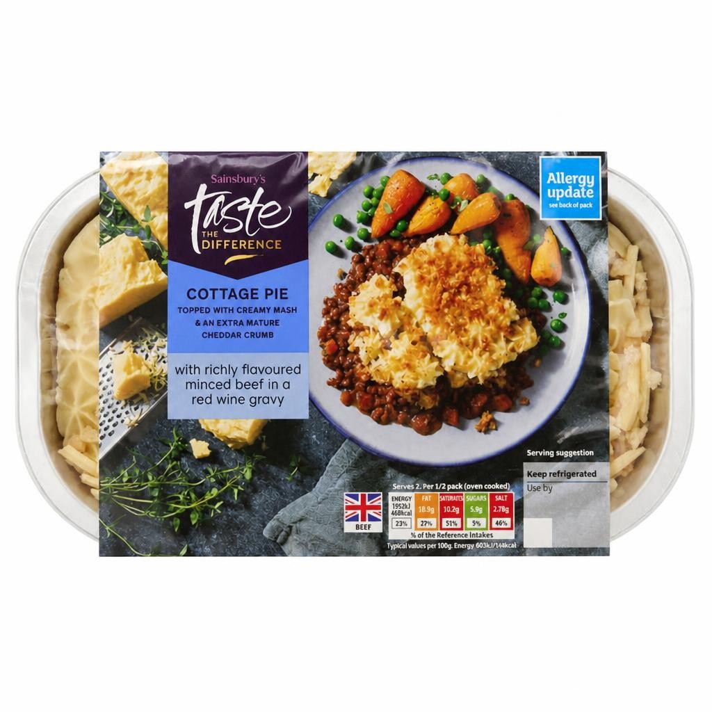 Sainsbury's Cottage Pie, Taste the Difference 800g (Serves 2)