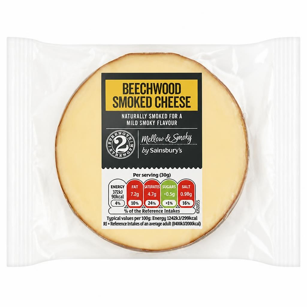 Sainsbury's Beechwood Smoked Cheese 150g