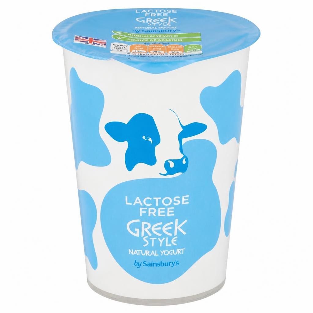 Sainsbury's Lactose Free Greek Style Yogurt 450g