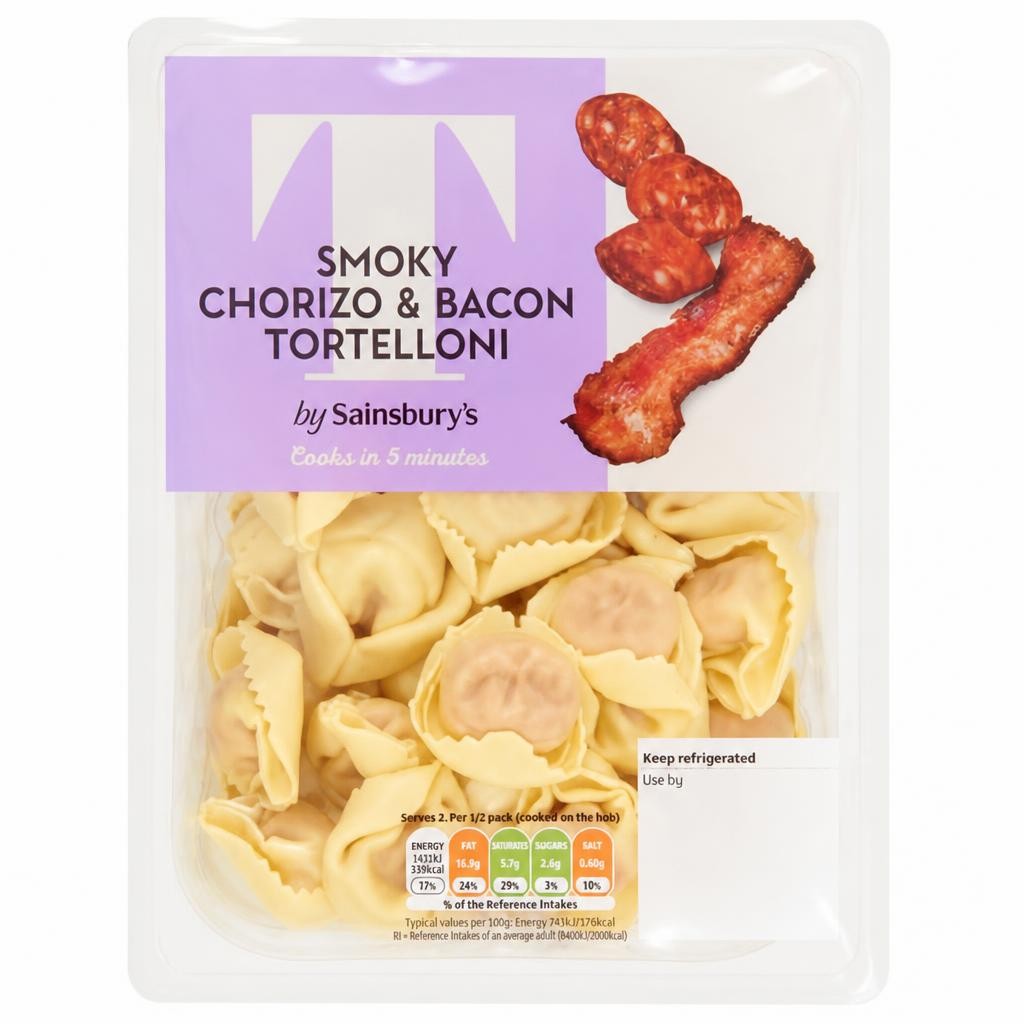 Sainsbury's Smokey Chorizo Tortelloni 300g