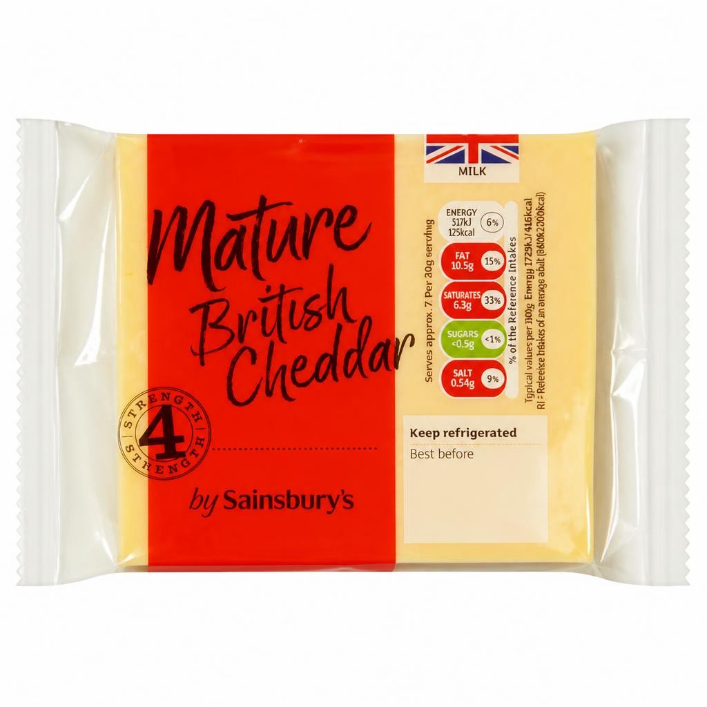 Sainsbury's Mature British Cheddar 220g