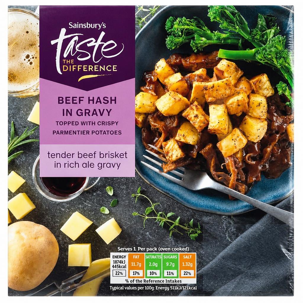 Sainsbury's Beef Hash, Taste the Difference 400g (Serves 1)