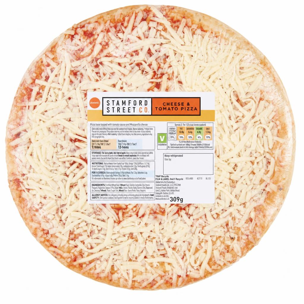 Stamford Street Co. Cheese & Tomato Pizza 309g