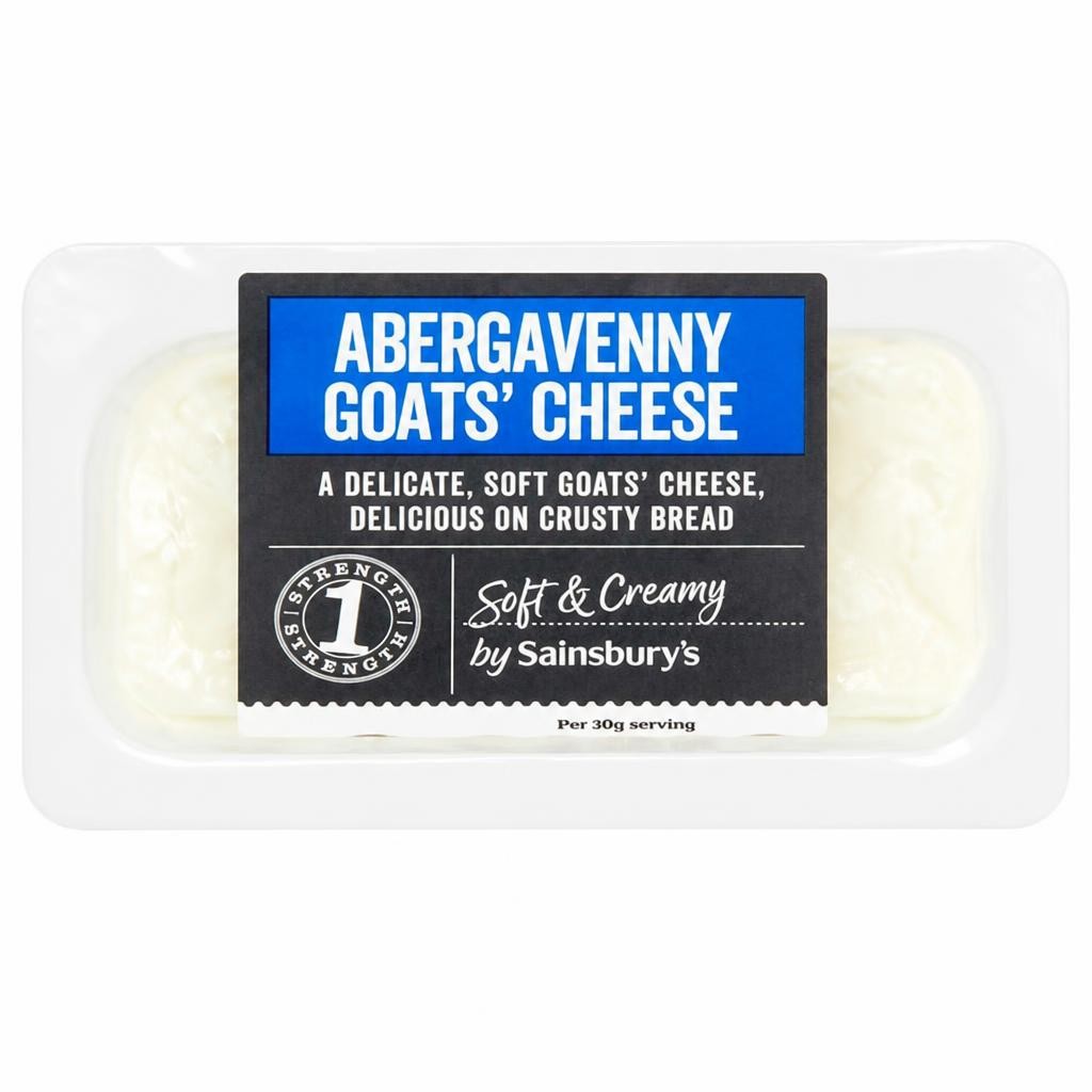 Sainsbury's Abergavenny Goats Cheese 125g