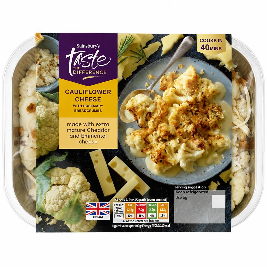 Sainsbury's Cauliflower Cheese, Taste the Difference 400g