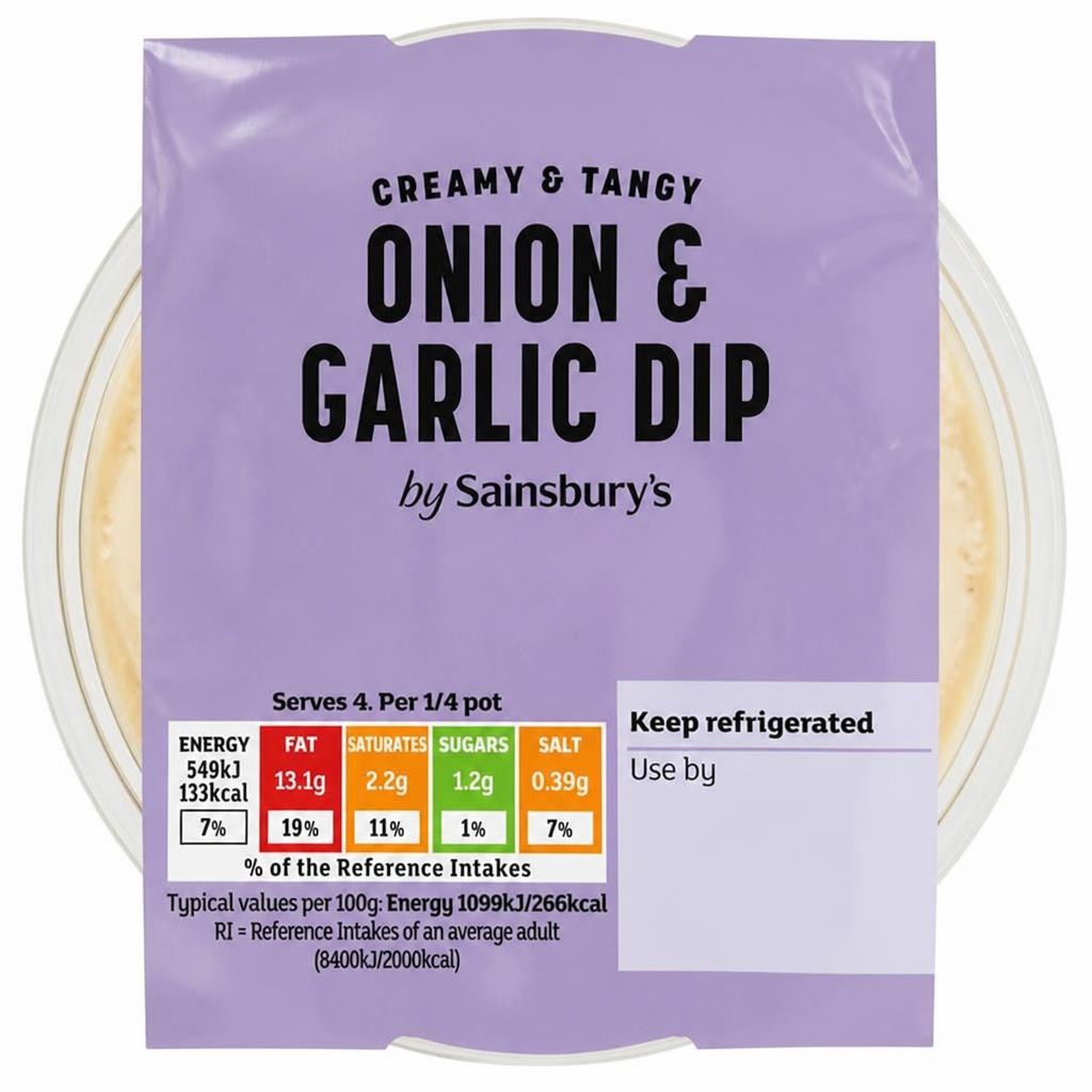 Sainsbury's Onion & Garlic Dip 200g
