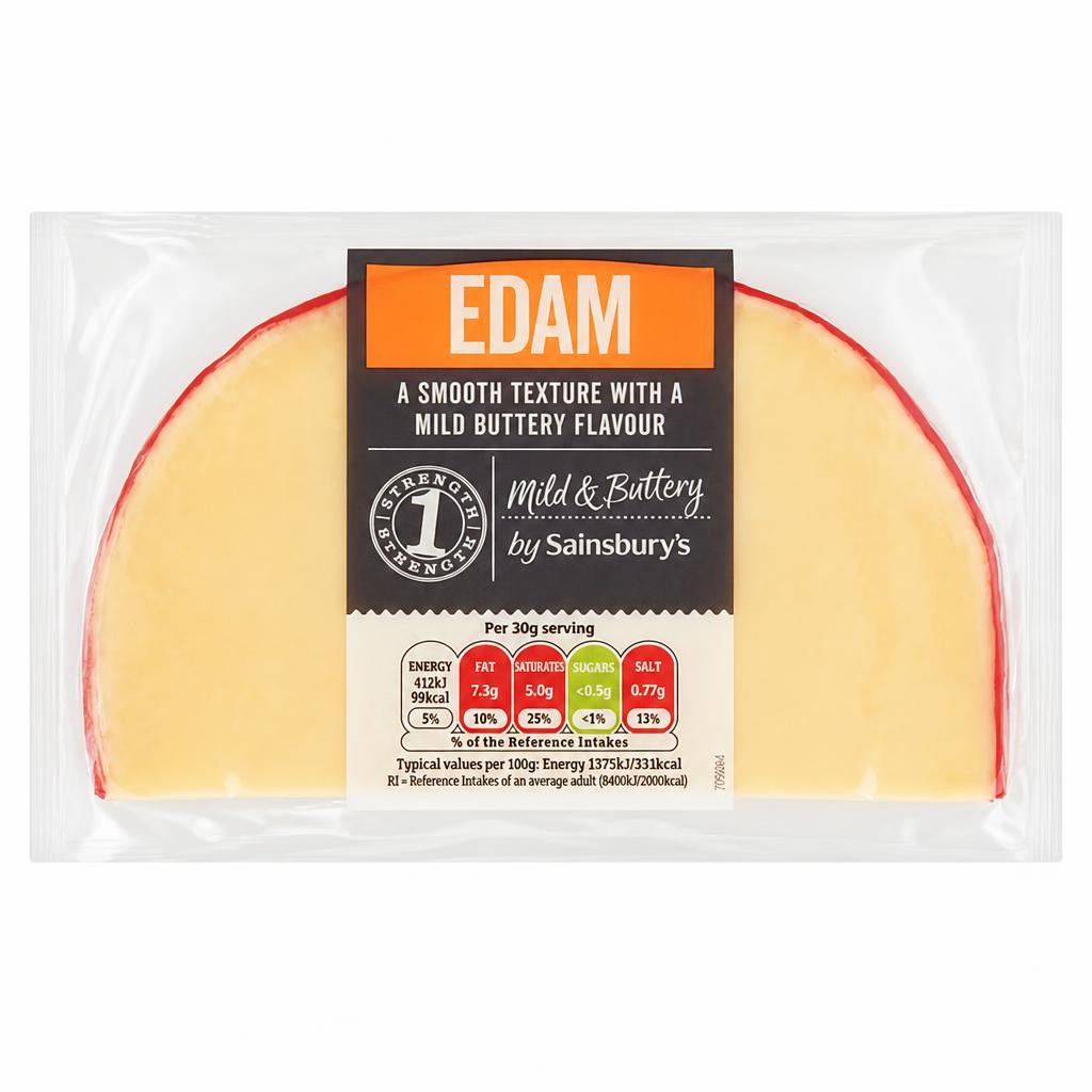 Sainsbury's Mild & Buttery Edam 300g