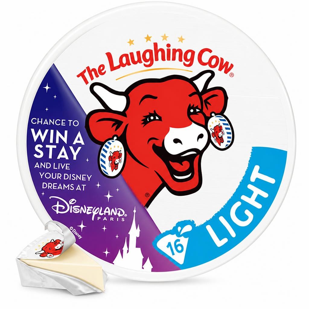 The Laughing Cow Light Cheese Spread Triangles x16 240g