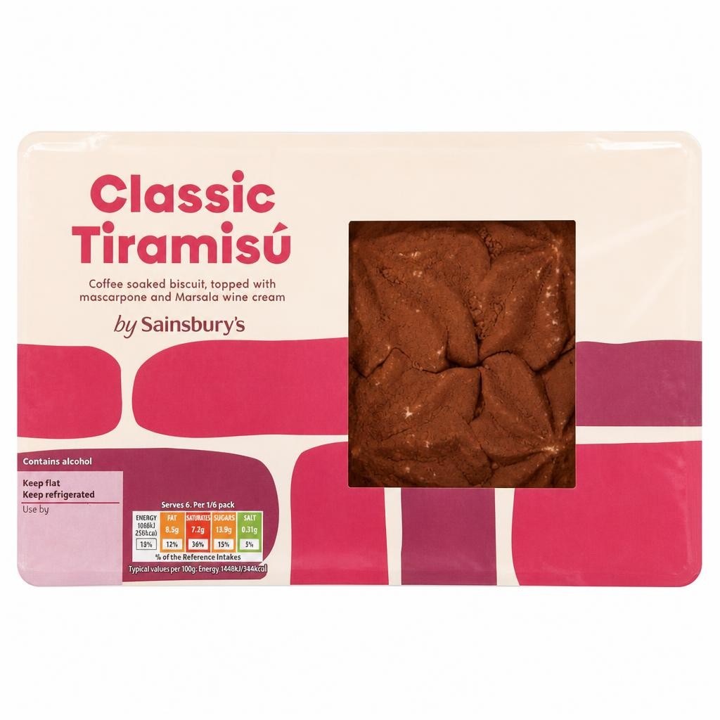 Sainsbury's Tiramisu Italian Dessert 500g