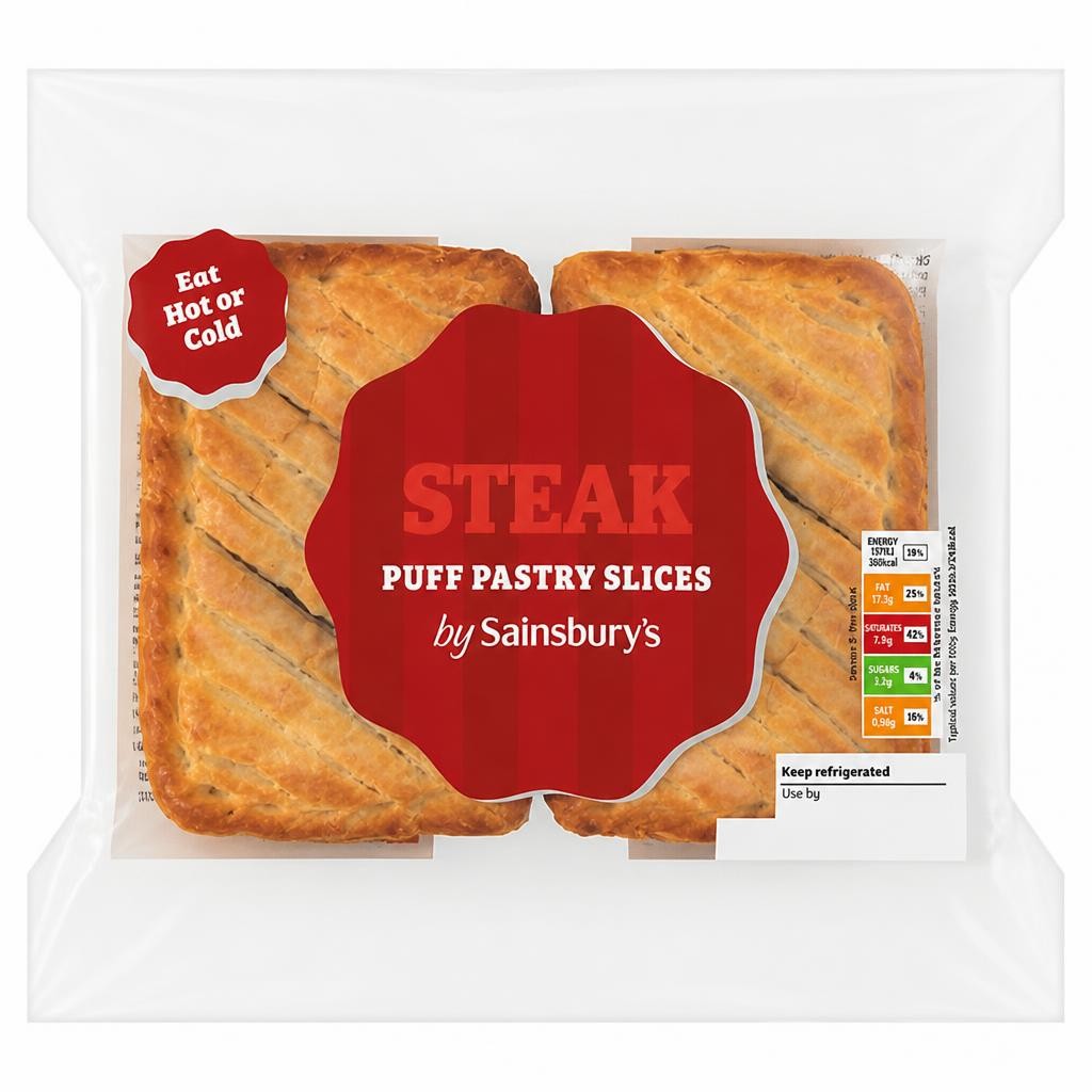 Sainsbury's Steak Slices x2 300g