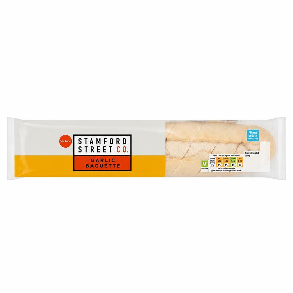 Stamford Street Co. Single Garlic Baguette 165g