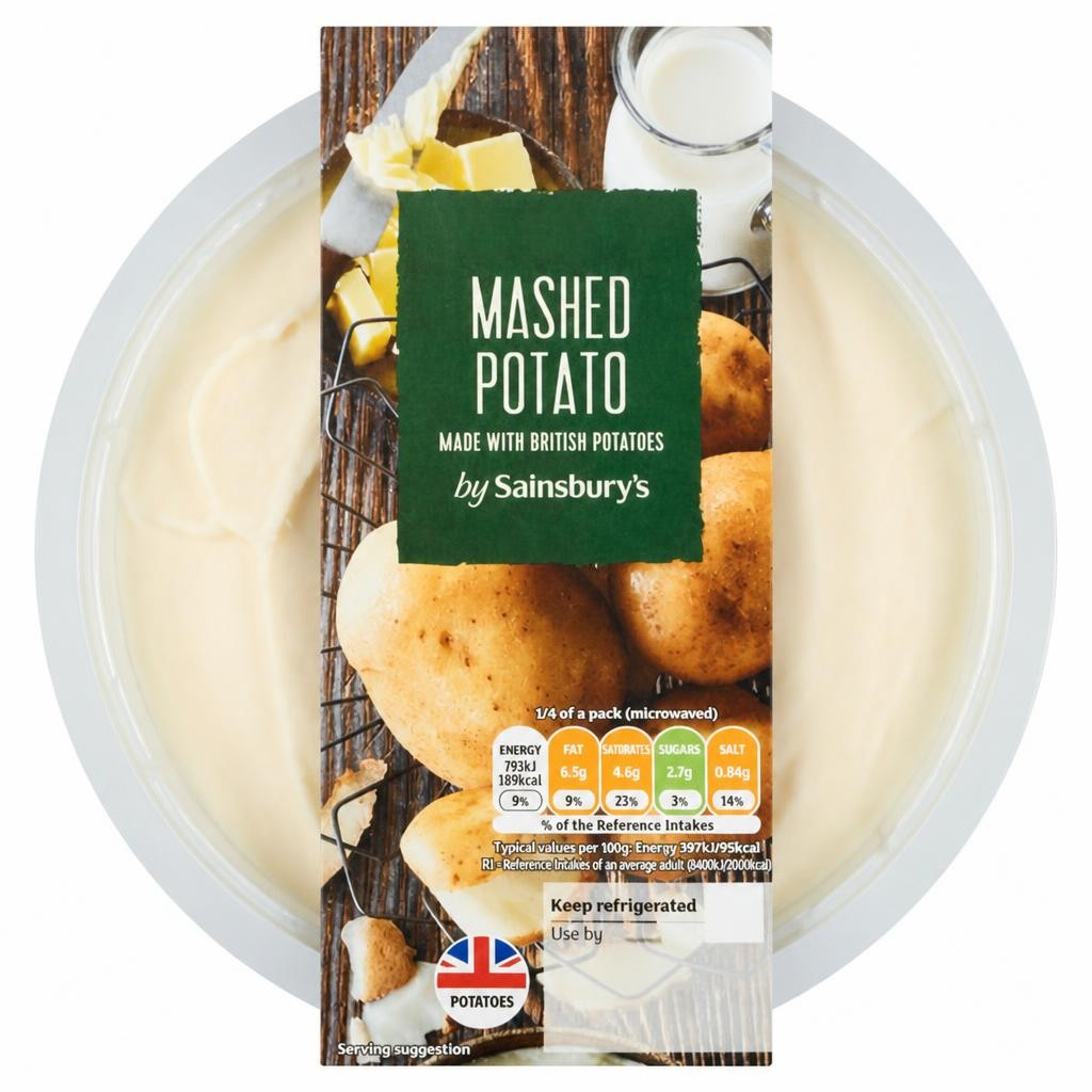 Sainsbury's Mashed Potato 800g