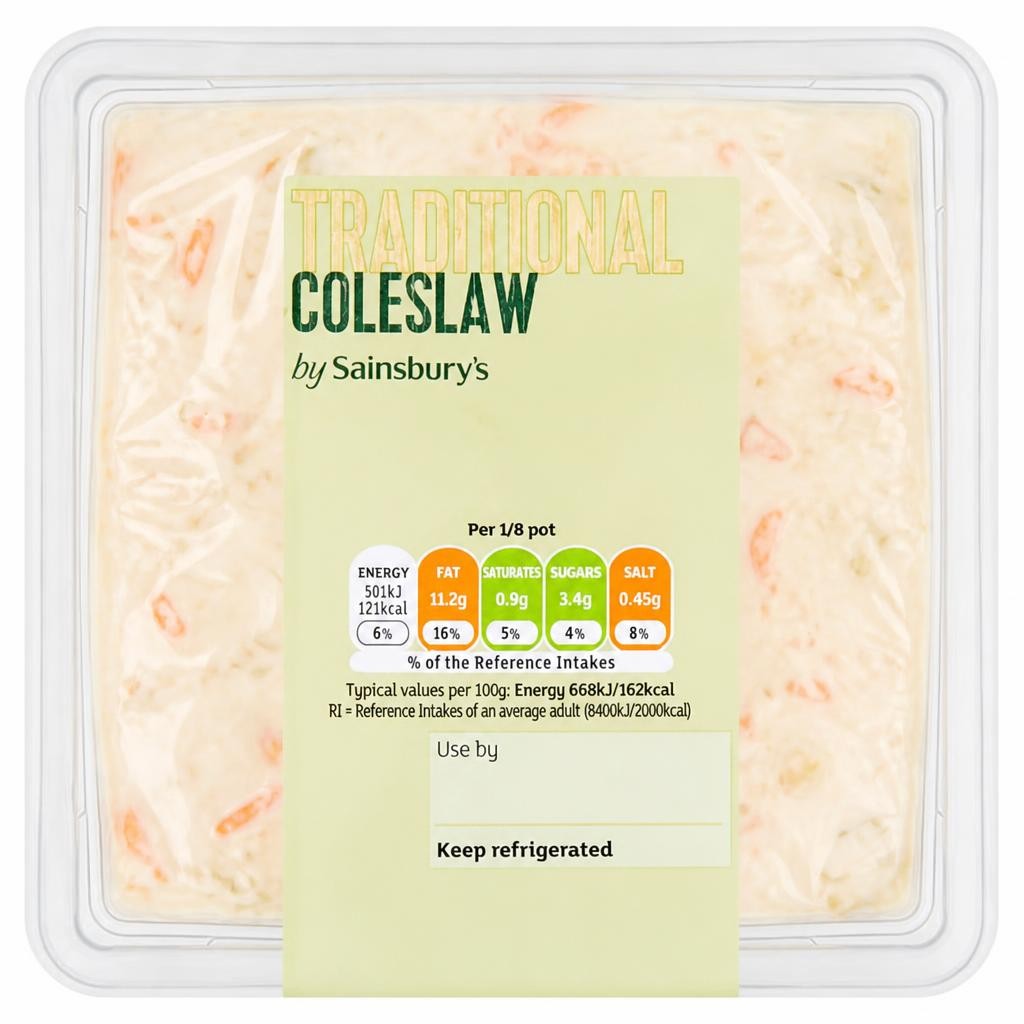 Sainsbury's Deli-Style Traditional Coleslaw 600g