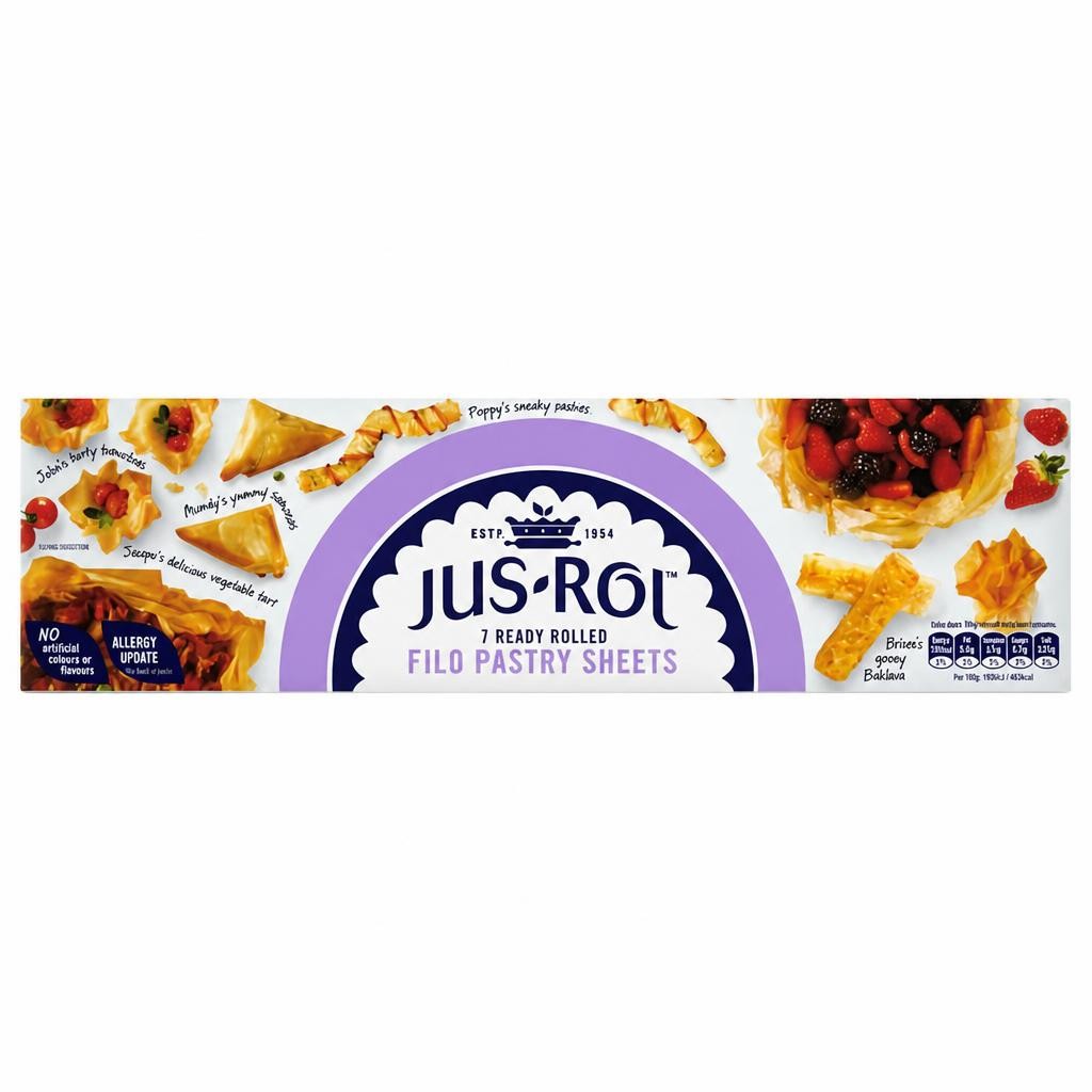 Jus-Rol Filo Pastry Sheets x7 270g