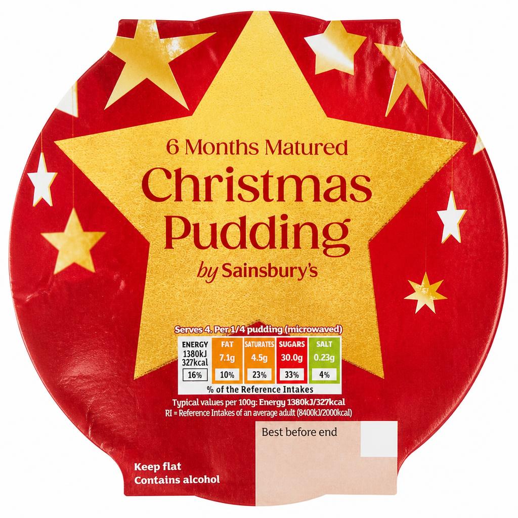 Sainsbury's Christmas Pudding 400g