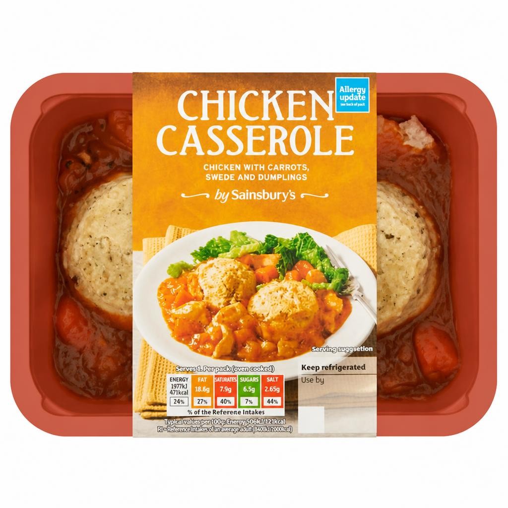 Sainsbury's Chicken Casserole 400g