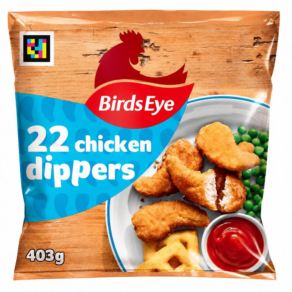 Birds Eye 22 x Crispy Chicken Dippers 403g