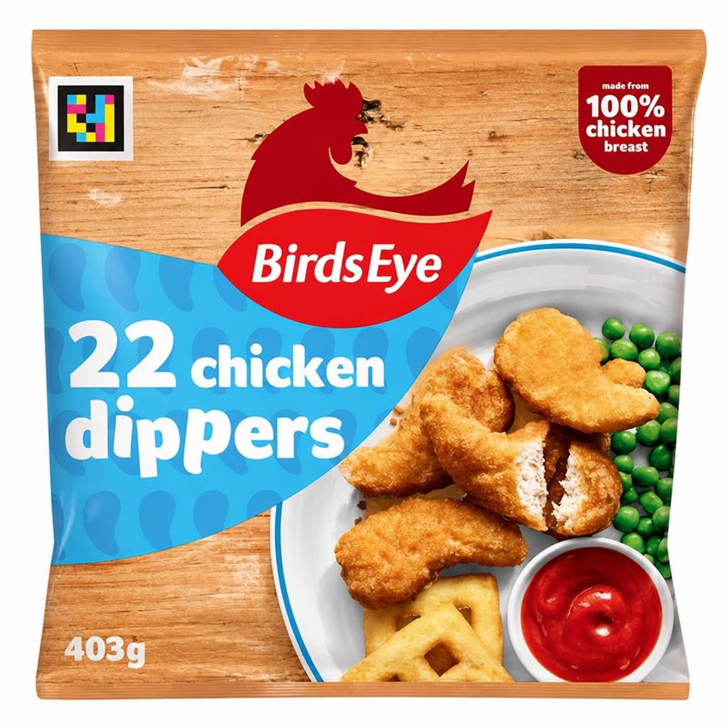 Birds Eye 22 x Crispy Chicken Dippers 403g