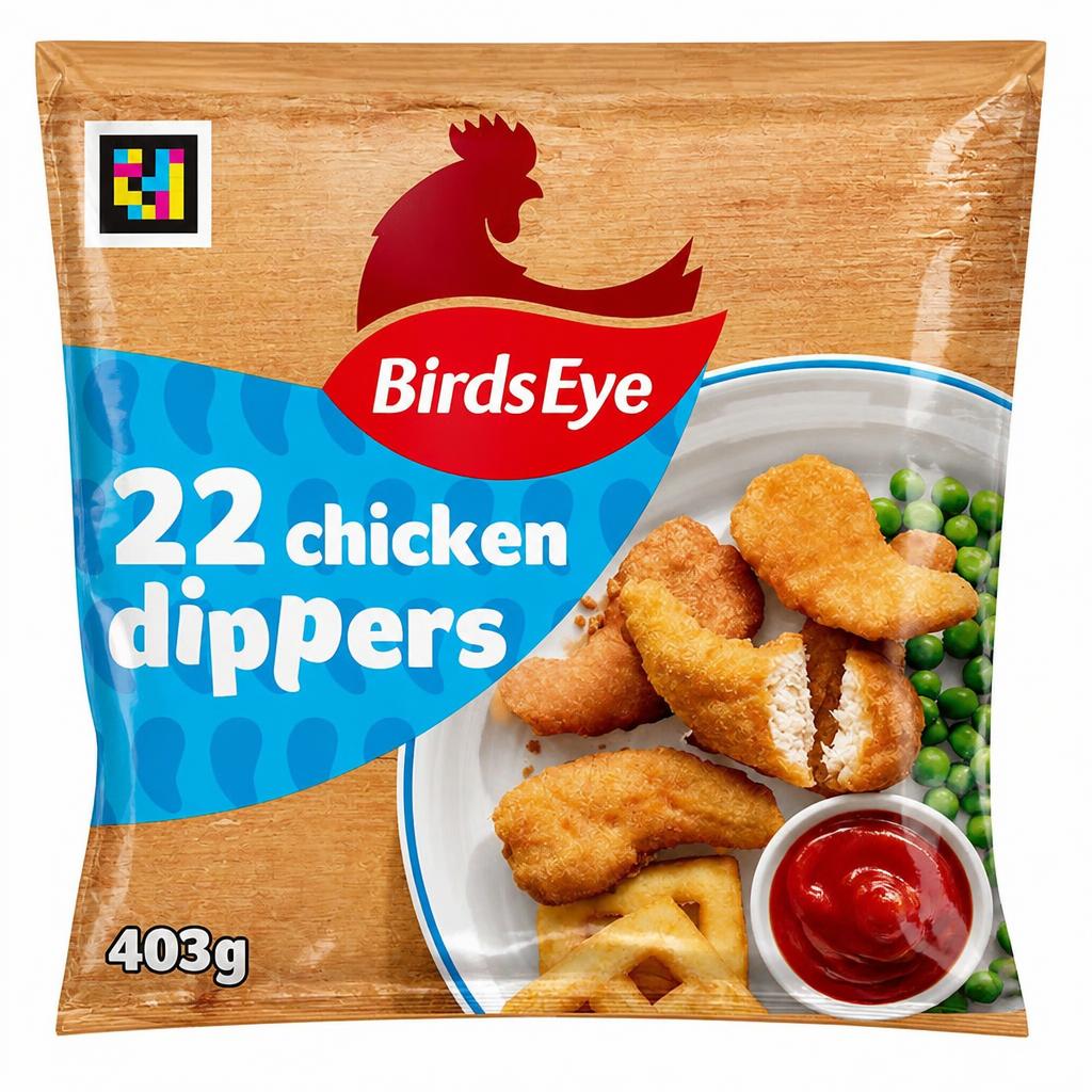 Birds Eye 22 x Crispy Chicken Dippers 403g