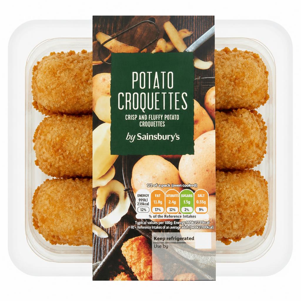 Sainsbury's Potato Croquettes 220g