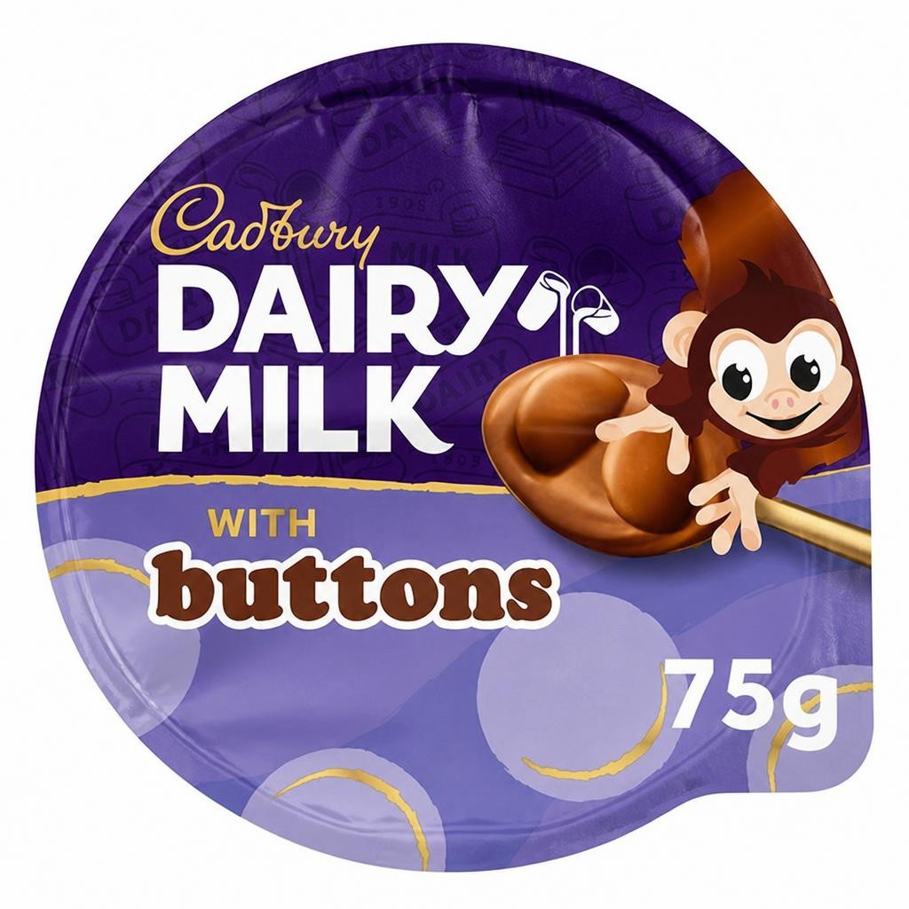 Cadbury Dairy Milk Buttons Dessert 75g