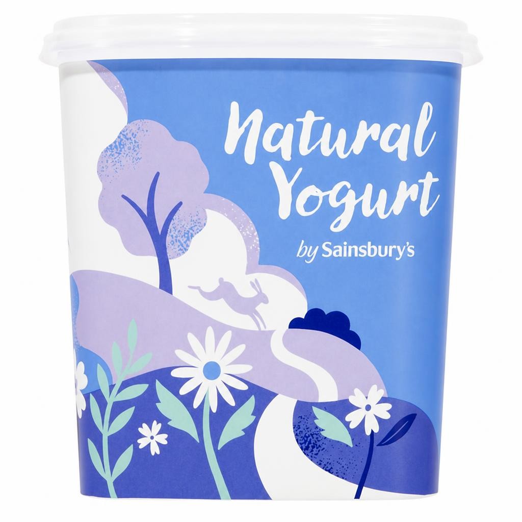 Sainsbury's Natural Yoghurt 1kg