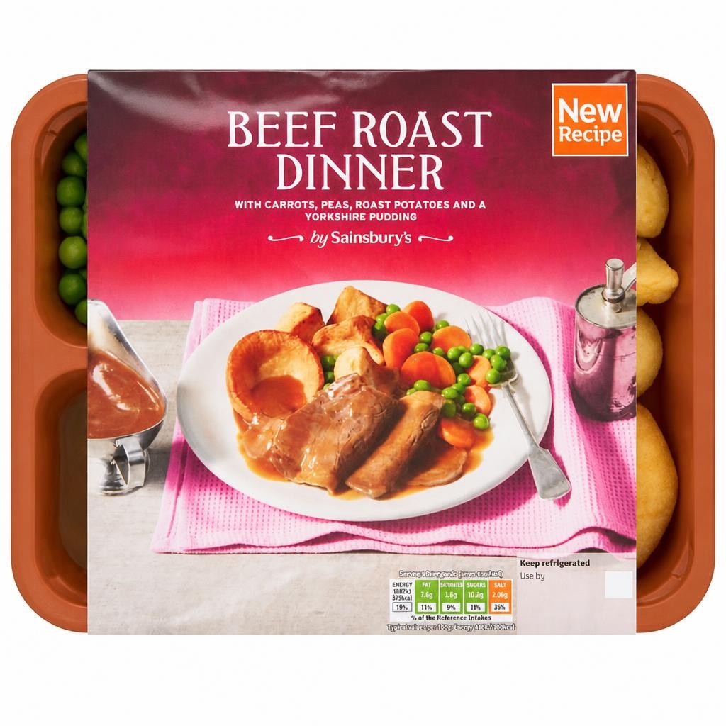 Sainsbury's Beef Dinner 400g (Serves 1)