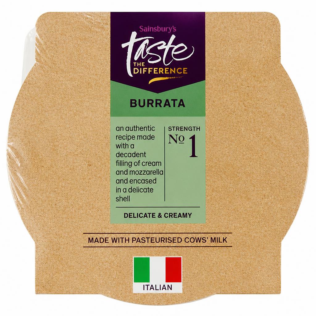 Sainsbury's Italian Burrata, Taste the Difference 150g