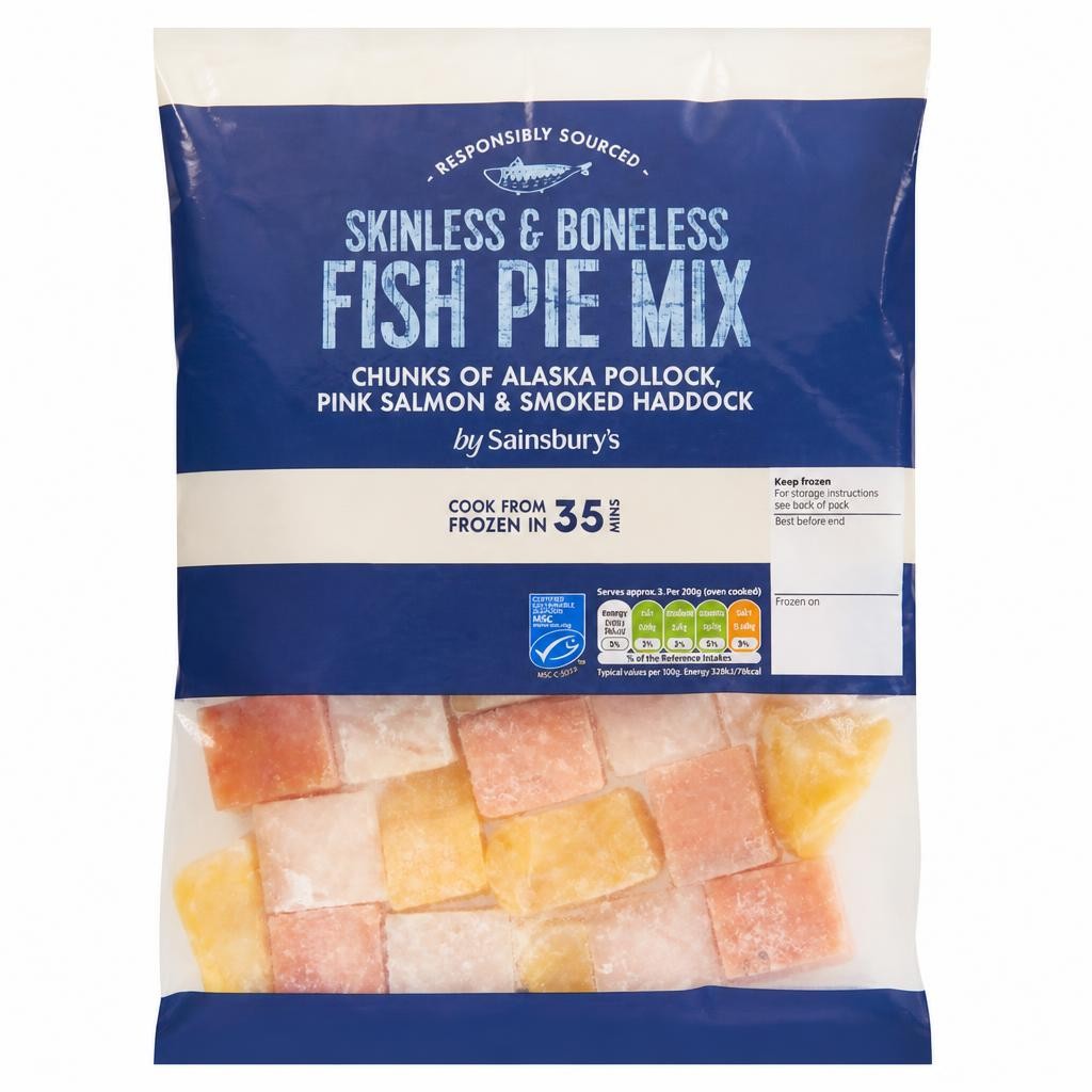 Sainsbury's Fish Pie Mix 350g