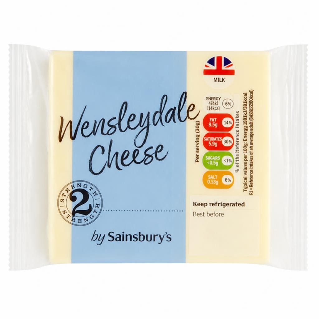 Sainsbury's Wensleydale Cheese 250g