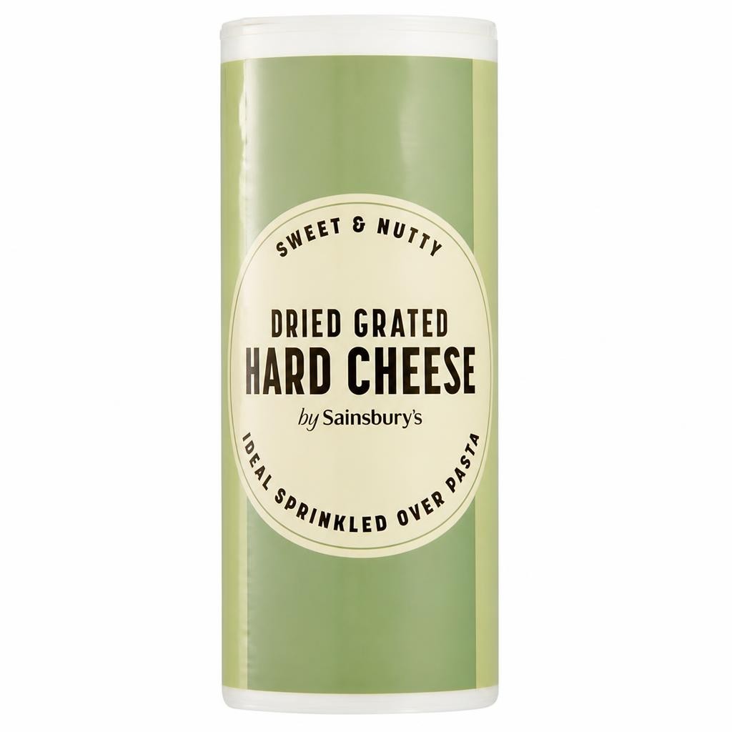 Sainsbury's Dried Grated Hard Cheese 80g