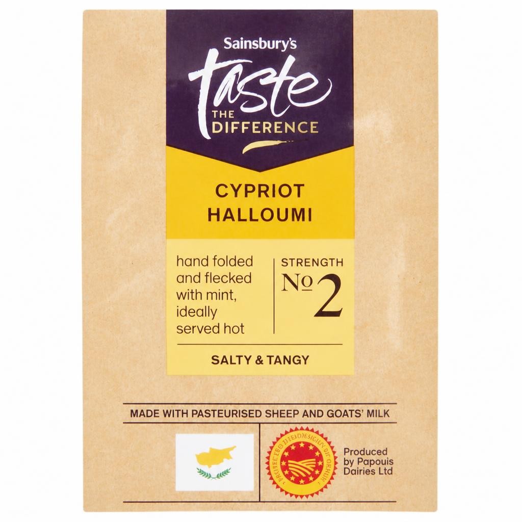 Sainsbury's Cypriot Halloumi, Taste the Difference 250g