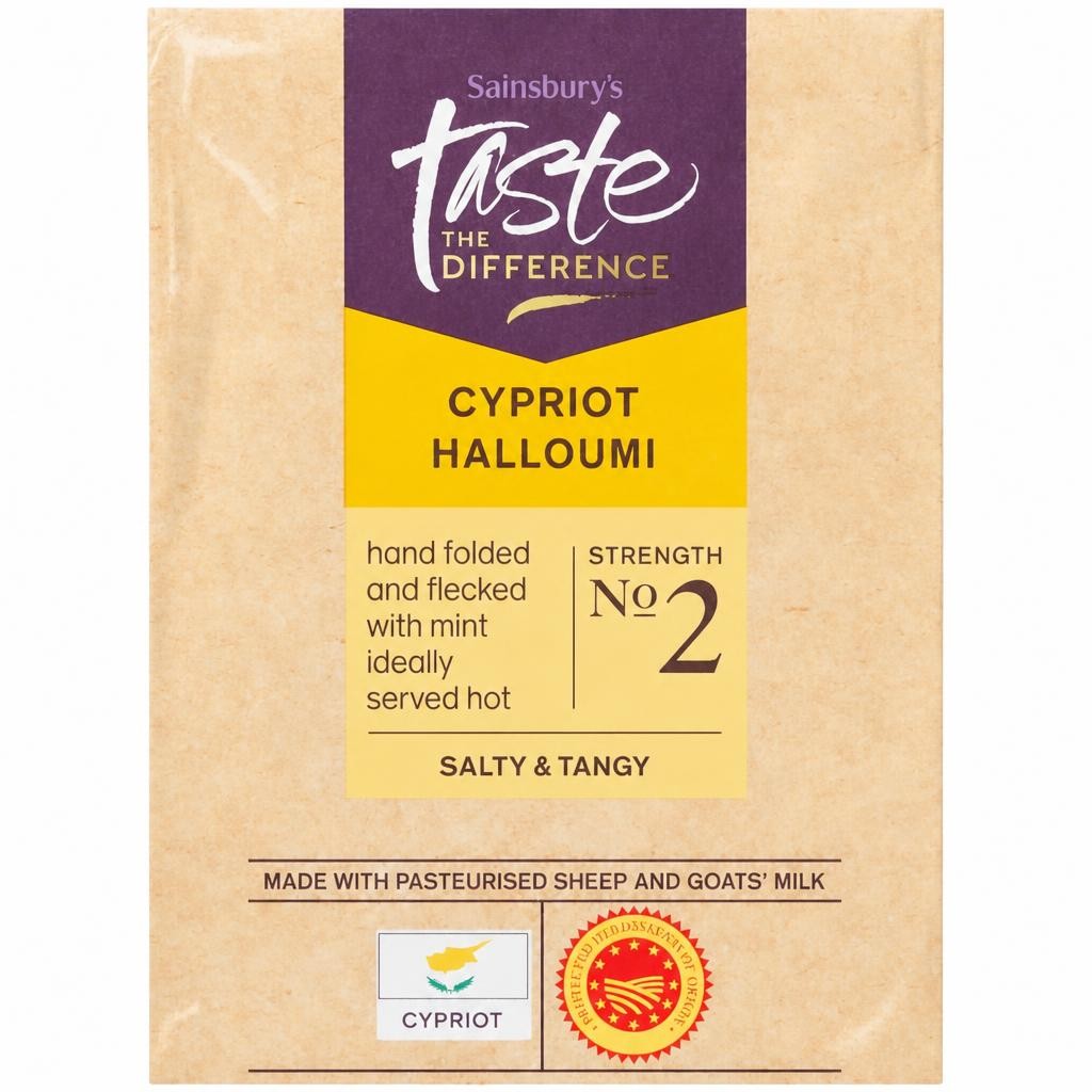 Sainsbury's Cypriot Halloumi, Taste the Difference 250g