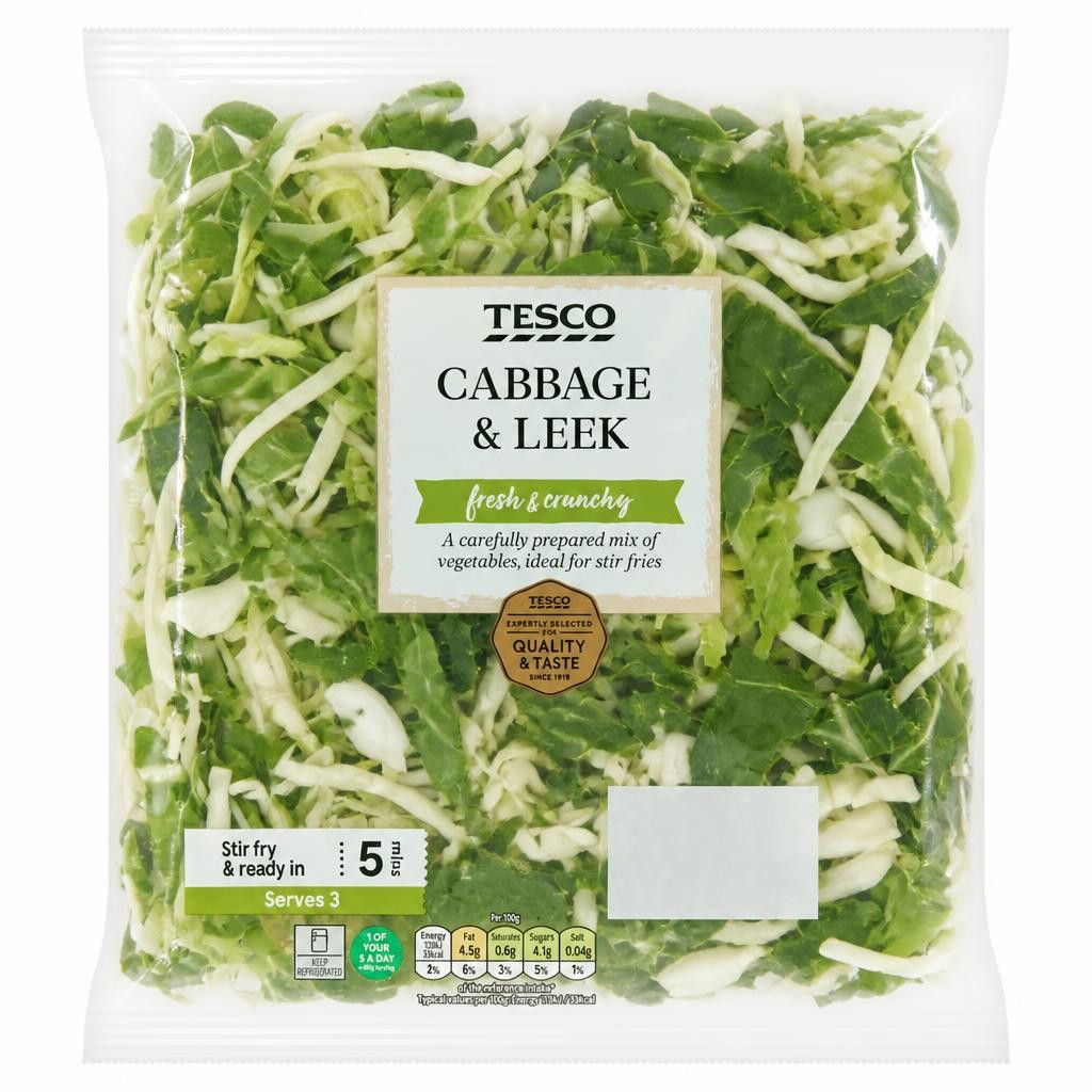 Tesco Cabbage And Leek