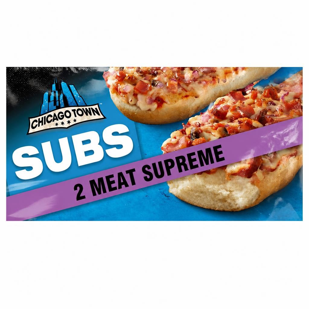 Chicago Town Sub Meat Supreme Pizzas x2 (250g)