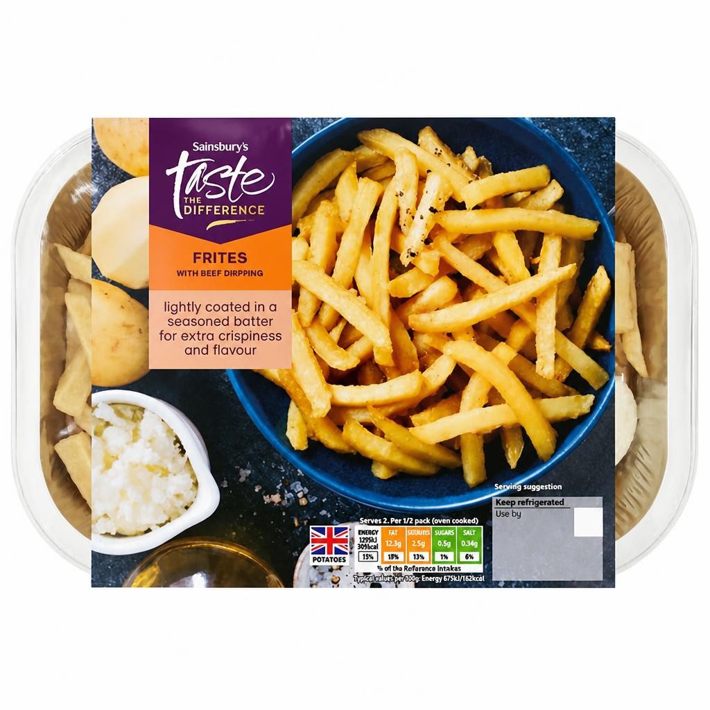 Sainsbury's Frites with Beef Dripping, Taste the Difference 300g