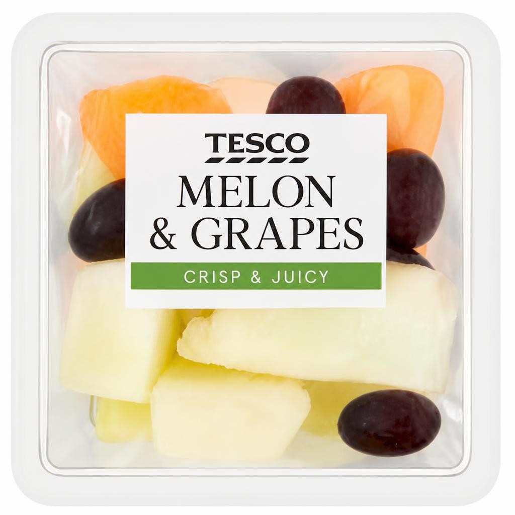 Tesco Melon & Grapes 300G