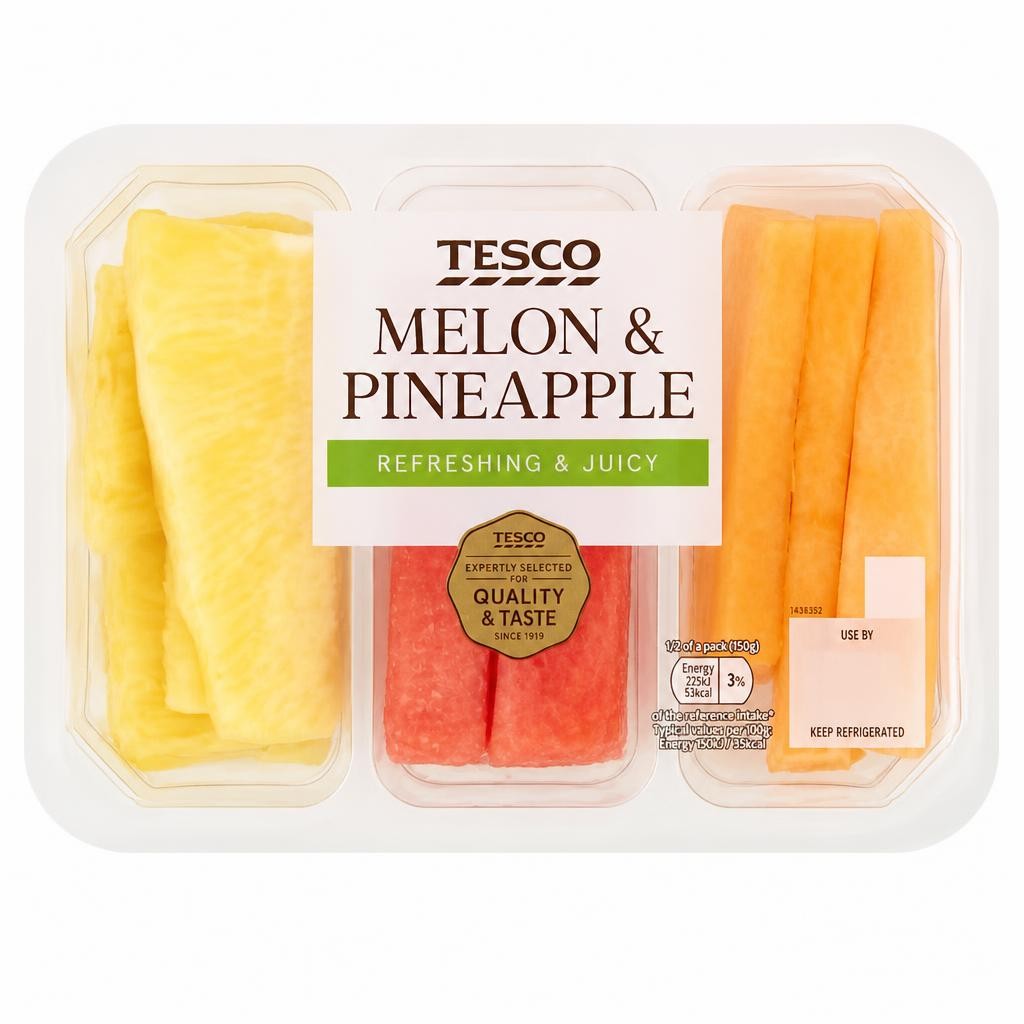 Tesco Melon & Pineapple Finger 300G
