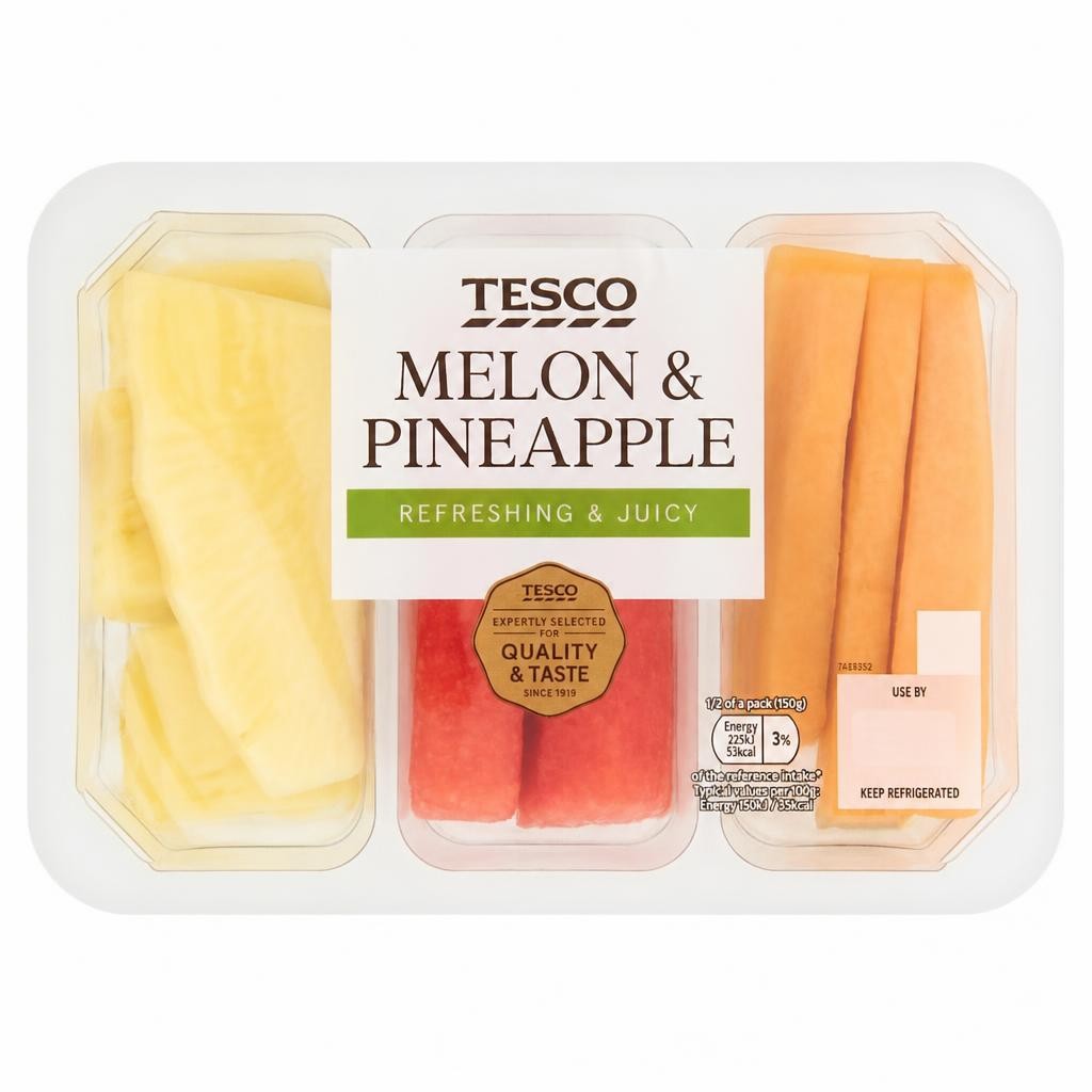 Tesco Melon & Pineapple Finger 300G
