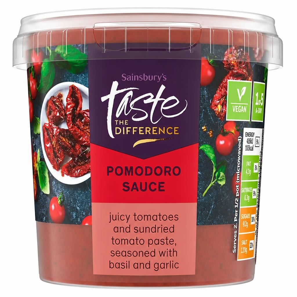 Sainsbury's Pomodoro Sauce, Taste the Difference 350g (Serves 2)