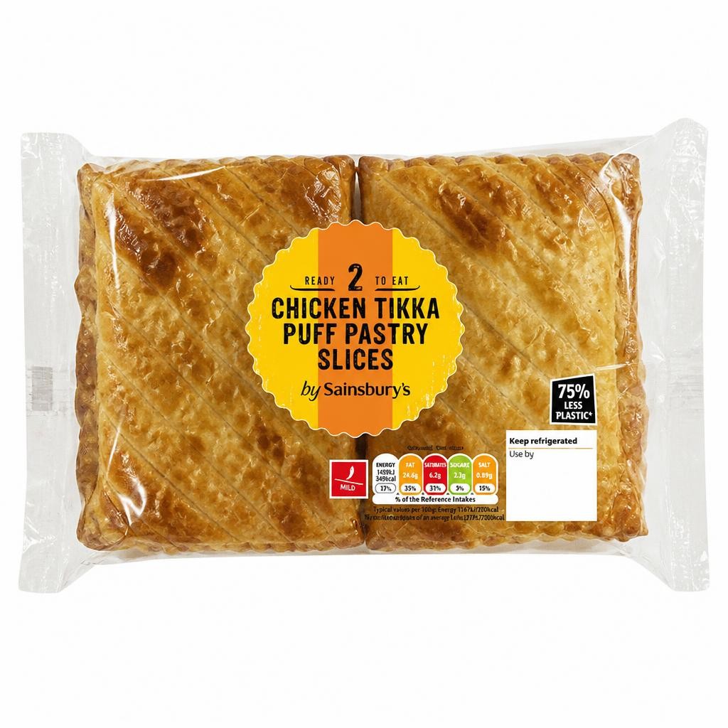 Sainsbury's Chicken Tikka Slice x2 300g