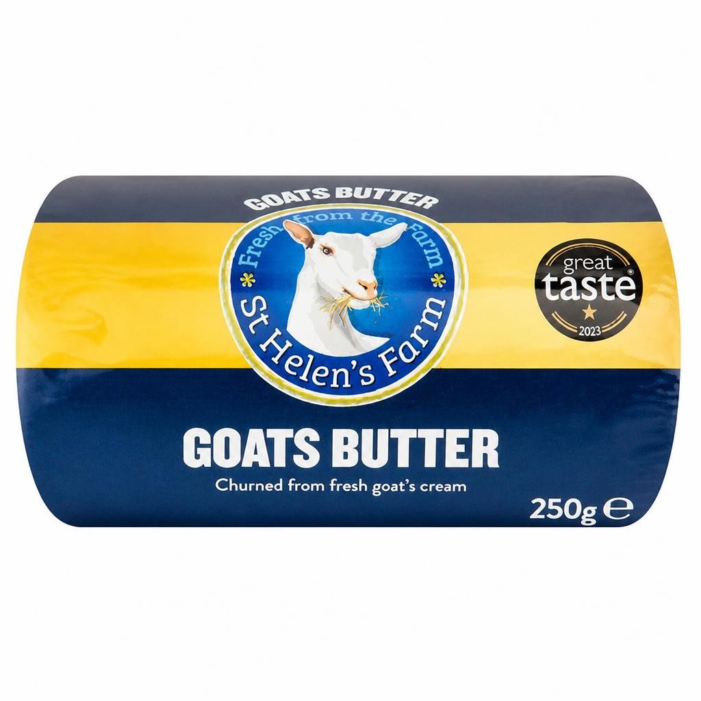 St Helen's Farm Goats Butter 250g